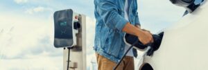 cargador auto eléctrico